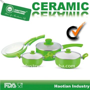 8pcs ceramic coated cookware set
