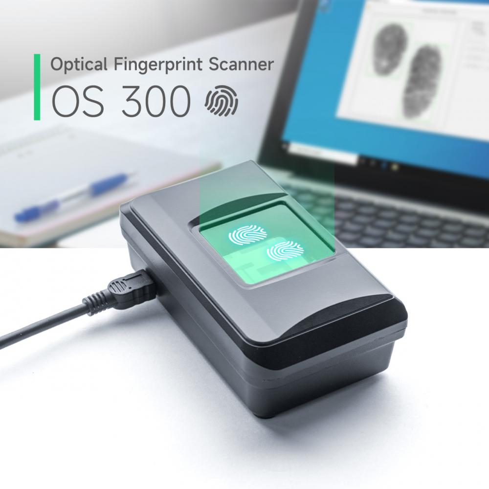 large area Optical sensor Fingerprint Reader Dual Finger