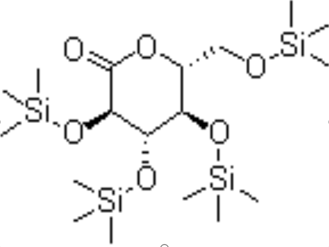 2 3 4 6-Tetrakis O-trimetilsilil D-gluconolactona