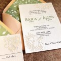 Letterpress Invitation Cards Hand Embossed Custom