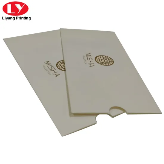 Custom Gift Credit Card Sleeve Envelope
