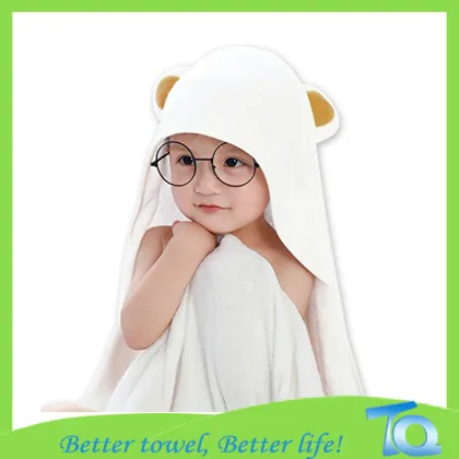 Baby Bamboo Hooded Towel Organic