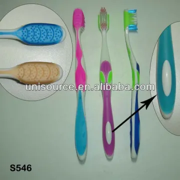 S546 Colored Rubber Best Toothbrushes With Names