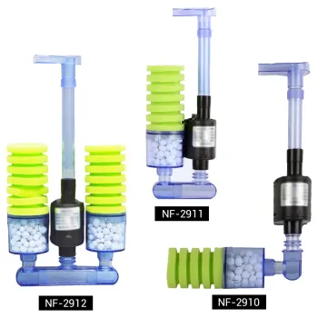 110V-220V Sponge Aquarium Fish Tank Ventilation Filter With New Submersible Water filter