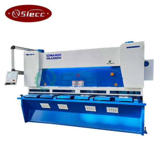 Best Selling Siecc QC11Y Hydraulic 6x6000 Metal Shear Machine for Iron Cutting