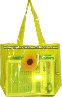 PVC Waterproof Beach Bags with Flower