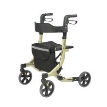 4 roues Rollator de marche léger plié léger