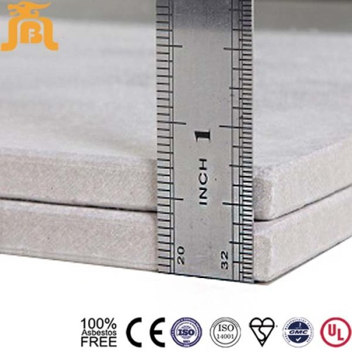 9MM thickness TUV proved Incombustible cement board