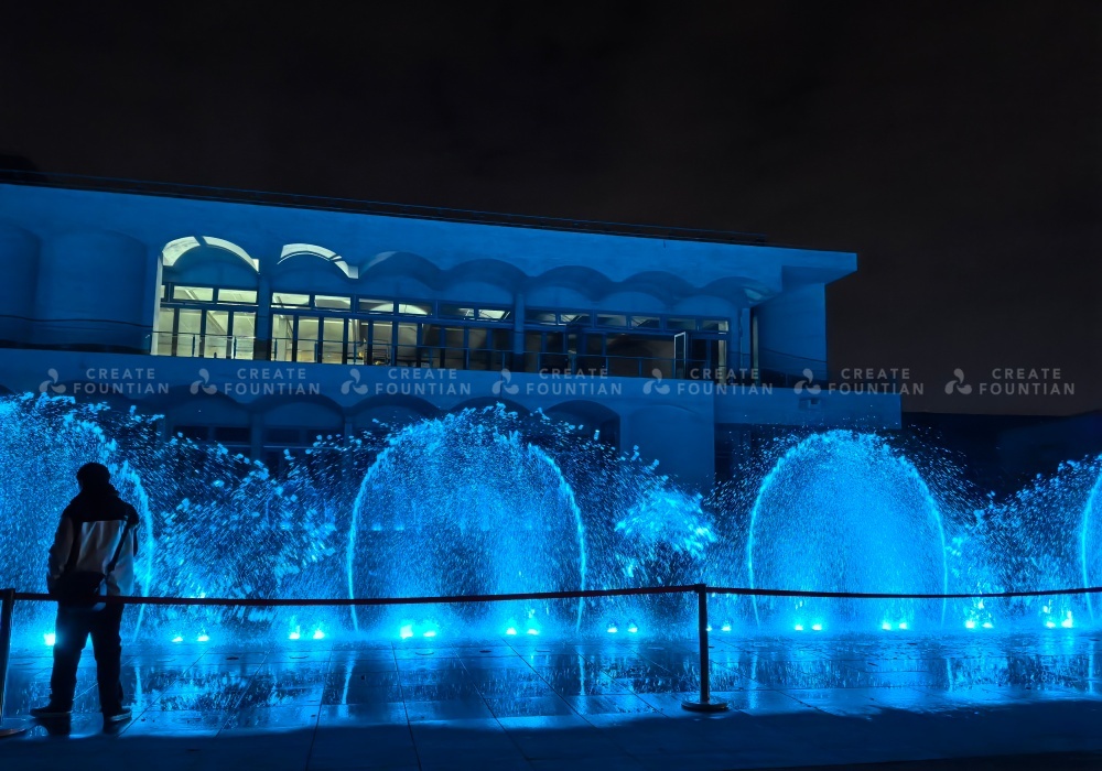 Dry Floor Musical Fountain