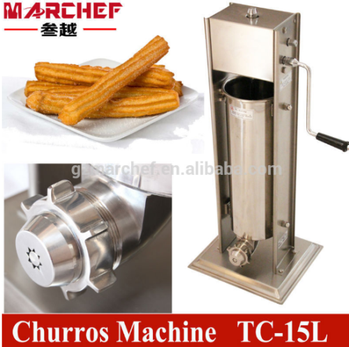 15 Liters Commercial Churros Making Machine/Churros Maker/Commercial sausage maker