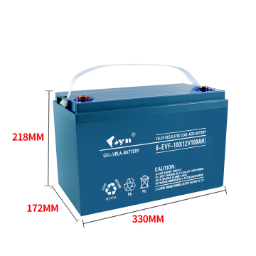 12V 100AH AGM Gel Valve-Regulated Lead-Acid Sealed Maintenance-Free Battery