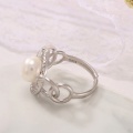 Gaya Popular Cincin Bergaya Mutiara Pearl Barang Kemas Cincin