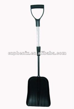 Foldable snow shovel for car