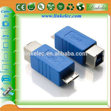 High quality wholesale USB 3.0 B female to micro male adapter