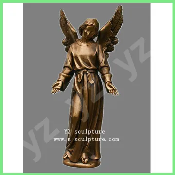 Bronze religion winged angel statue BFSN-C012
