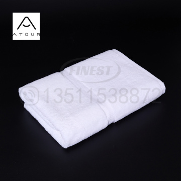 Customized Embroidered Logo White Hotel Towels