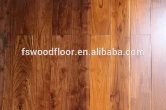 chinese teak stained hardwood flooring