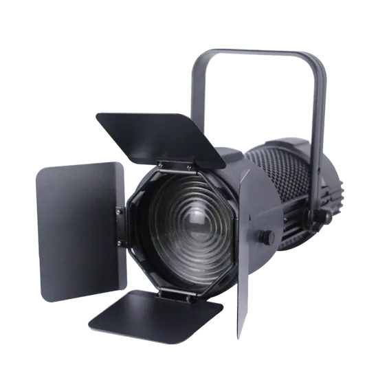 TV Studios and Film Production: High-Power 200W Colorful Fanless LED Spotlights for Studio Lighting