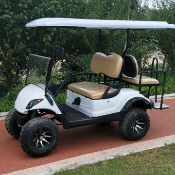 Golf cart used gas with off-road tire