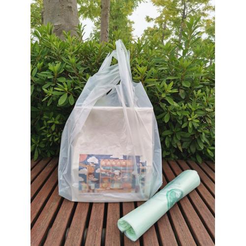 Meets EN13432 Standard Compostable Supermarket Plastic Bags