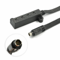 9Pin 4ports Female Extension Speaker Cable