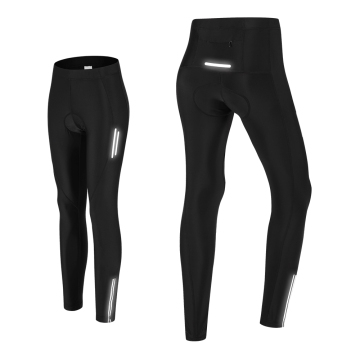 Wosawe Women's Reflective MTB -fietsbroek met gelpad