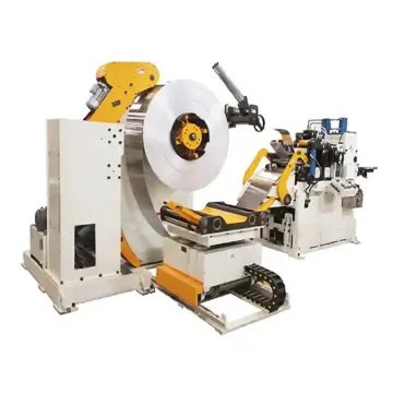 NC Servo Roll Feeder Straightening Decoiler Machine for Stamping Metal Parts