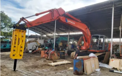 JIANGTU Brand Hydraulic Breaker Hammer for Excavators - CE Certified