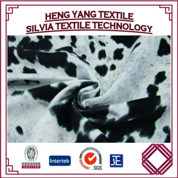 2015 Fashionable Flower Printing EF Velboa Fabric / 100%Polyester Fabric