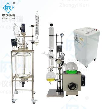 SF-100L Chemical Lab Jacketed Glass Reactor