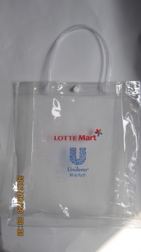 PVC coated cloth bags for Wine with Handle