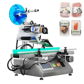 Automatic Desktop Labeling Machine for Bottle Sticker Labelling