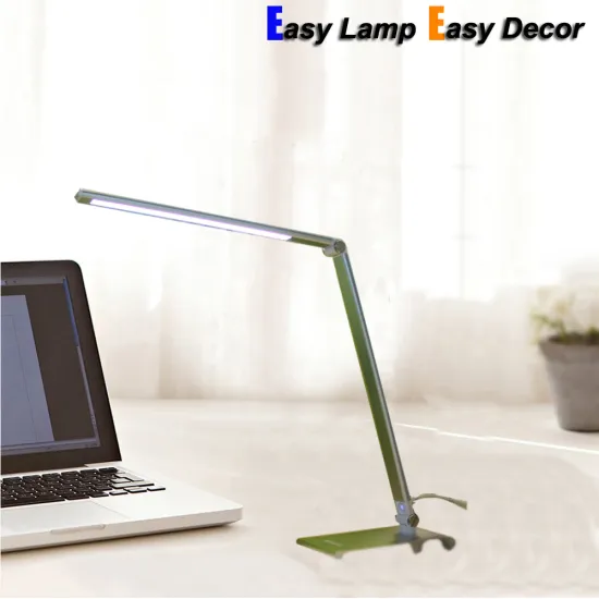 LED Touch Control Reading Table Lamp Metal Light