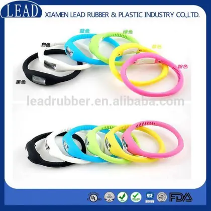 silicone sports watch