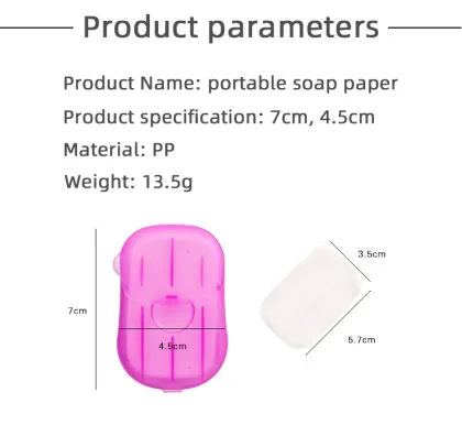 Eco-Friendly Travel Size Cleansing Soap