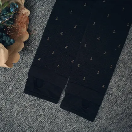 Korean Style Bubble Velvet Fishhook Pattern Winter Warm Pantyhose 164