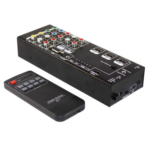 China Video Audio Switch 8 x 1