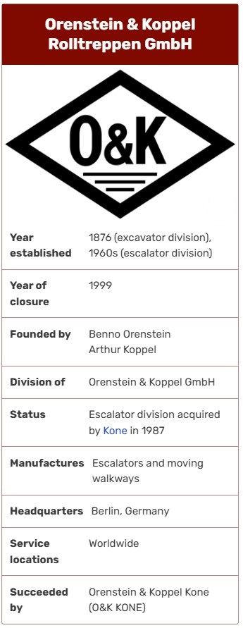 O&K Escalators