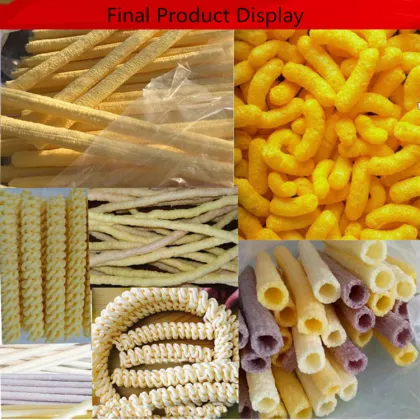 Snacks Food Extruder Machinery