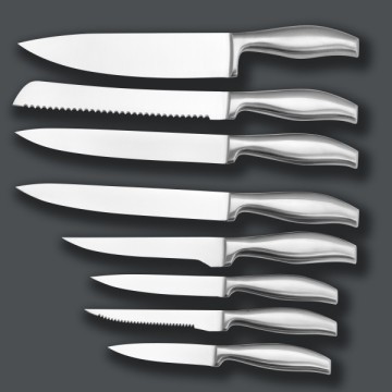 Stainless Steel Knife Set with Hollow Handles: Types of Kitchen Wares