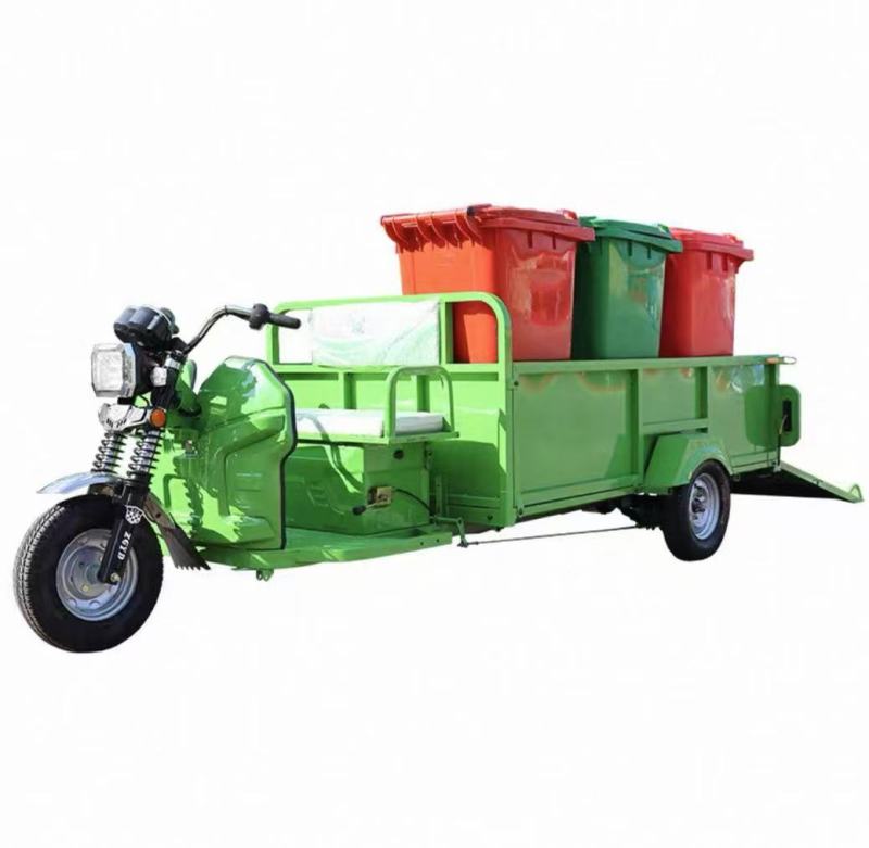 Trash sorting, cleaning, and transfer vehicle
