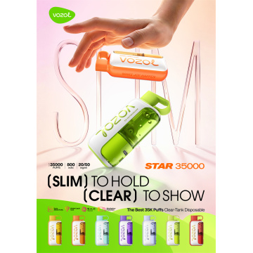 VOZOL Star 35K puffs Visible электронная вадкасць оптам