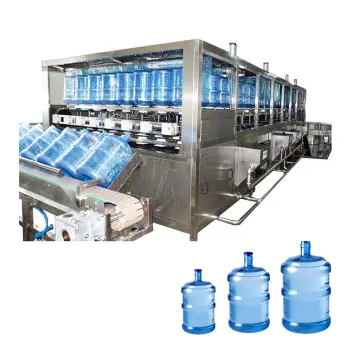 5 Gallon Big Barrel Water Filling Machine / 5 Gallon Bottling Production Line