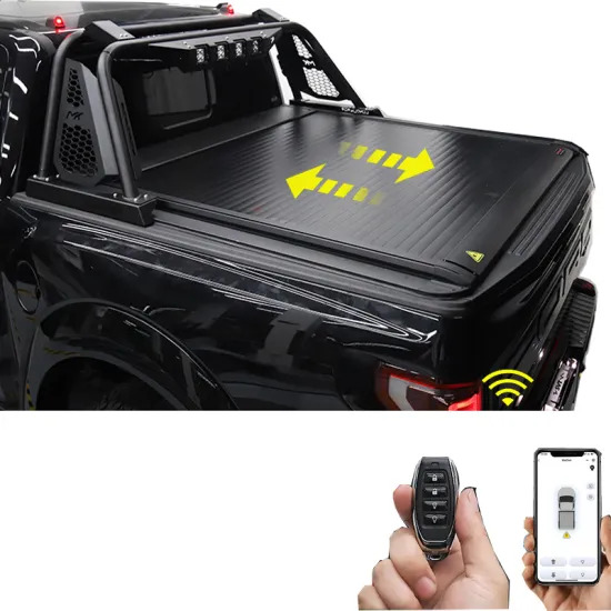 High Quality Hard Top Aluminium Alloy Retractable Tonneau Cover for Isuzu D-Max
