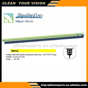 metal insert rubber strip