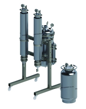 Stainless Steel Closed Mini Loop Extractors for Olive Oil and Hemp Oil - 2020 US Automatic Pressure Vessel