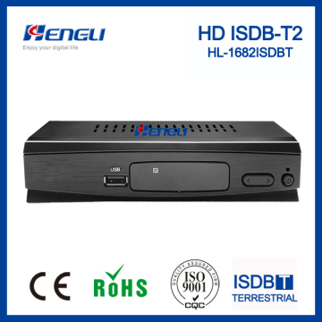 New design! ISDBT set top box digital tv decoder isdb-t