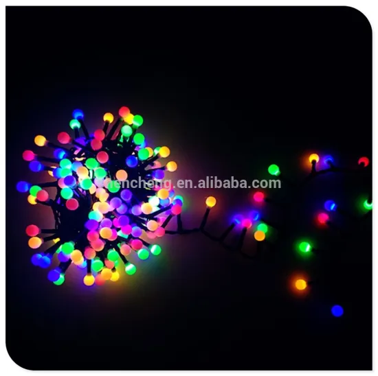 led christmas string light with little ball home decoration