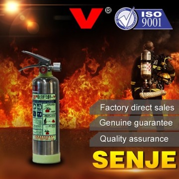 House hold water based fire extinguisher in stainless steel