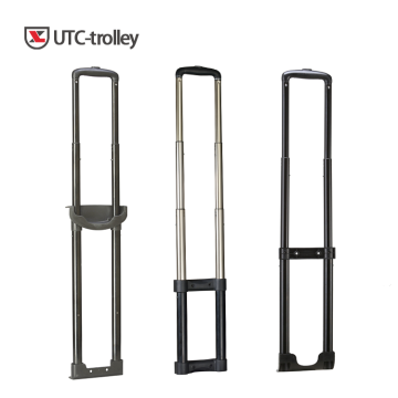 China Manufacturer Customized Luggage Trolley Accessories - 5/4/3 Section Metal Tension Collapsible Detachable Handle